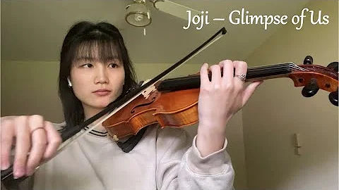 Joji – Glimpse of Us | Violin Cover with Notes