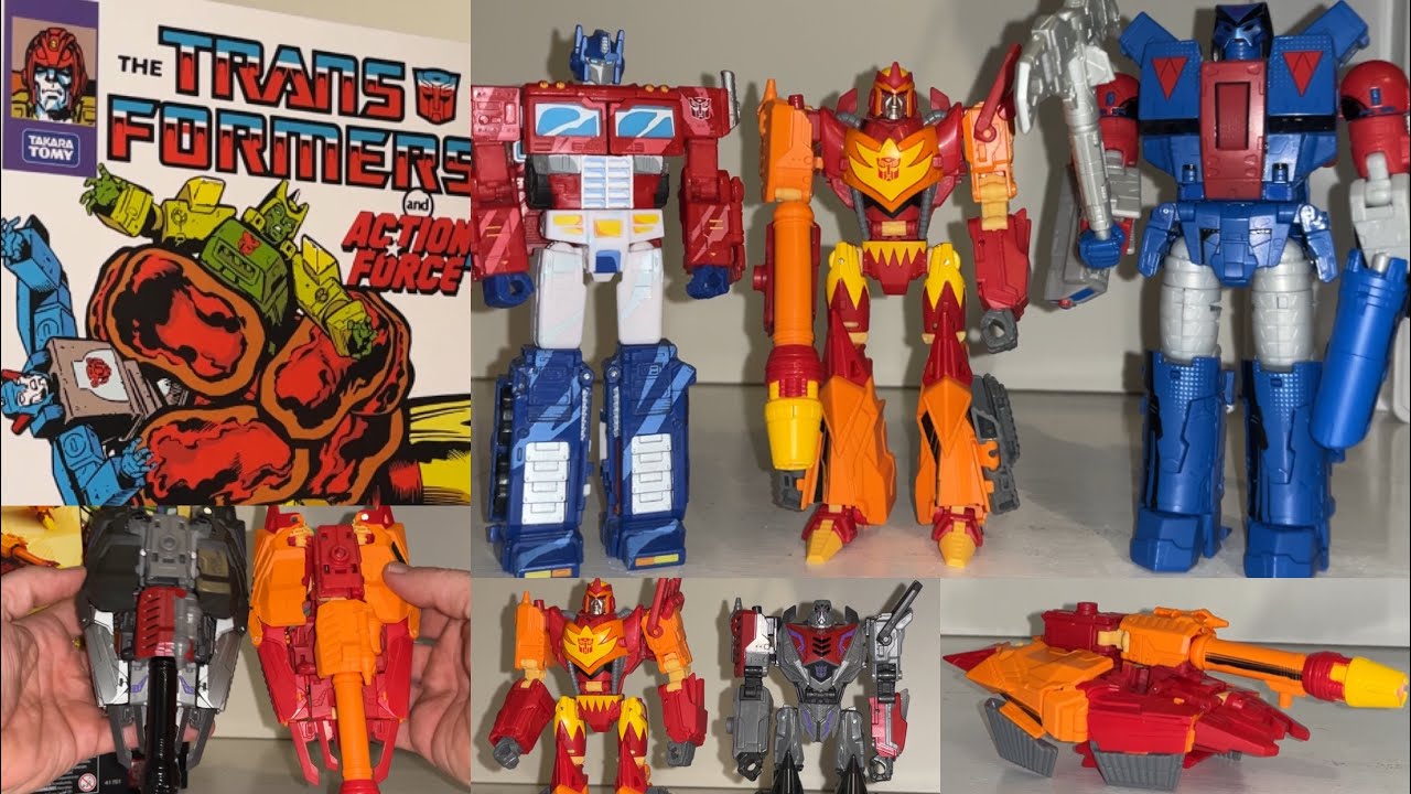 Transformers 40th anniversary Autobot flame review. Generation one