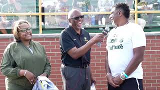 Football vs. Davenport Halftime Interview - Dr. Candice L. Turner & Horatio Williams