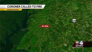 One person found dead after fire in Pickens County, South Carolina