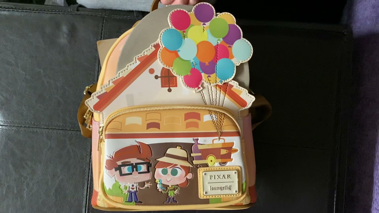 Loungefly Pixar Up Working Buddies Mini Backpack