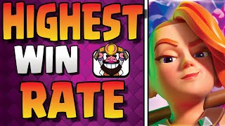 THE *HIGHEST* WIN RATE DECK CAN'T LOSE | THIS IS THE *BEST* BEAT DOWN DECK | CLASH ROYALE *TOP* DECK