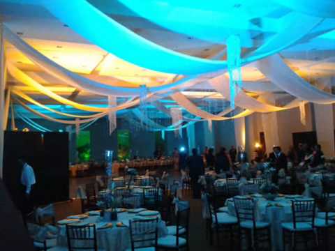 Decoracion con lienzos de tela, carpas, decoracion floral youtube