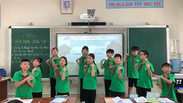 Vận động cơ thể theo nhóm bài hát”Con đường học trò” ÂN6 KNTT THCS TIỀN AN