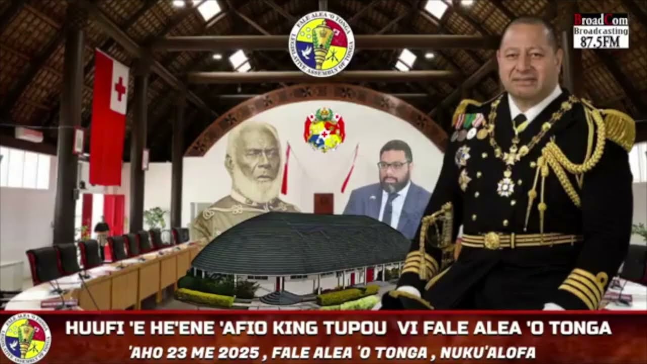 🇹🇴 Huufi & Laka Fale Alea 'o Tonga 2025/2026 Tonga Parliament Opening & March Past Royal Palace