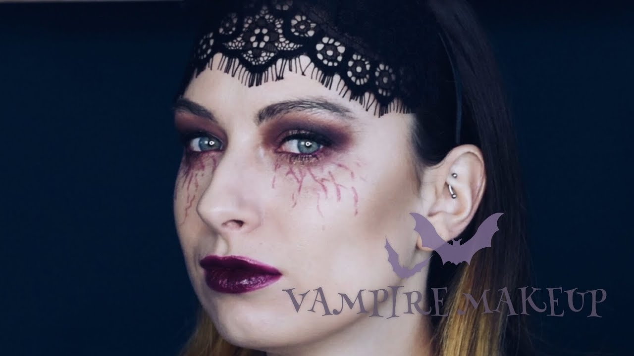 Vampire Halloween Makeup Tutorial YouTube