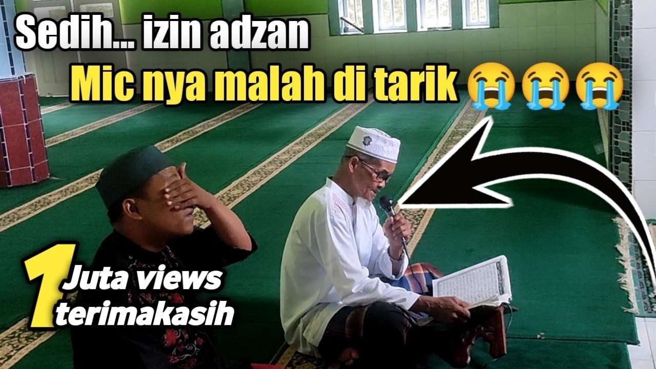 Ngeerii‼️ Pertama kali adzan di kampung pake nada nahwan yang lagi viral - Ahmad khoir el