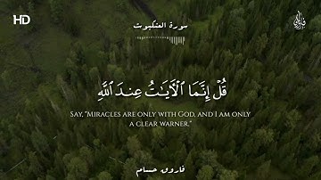 وقالوا لولا أنزل عليه آيات من ربه.. | سورة العنكبوت | فاروق حسام