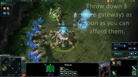 Starcraft 2: How to execute a 4 Warpgate push