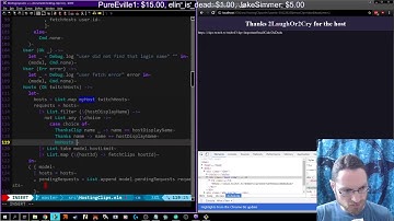 Elm, Twitch API; Hosting channel clips.