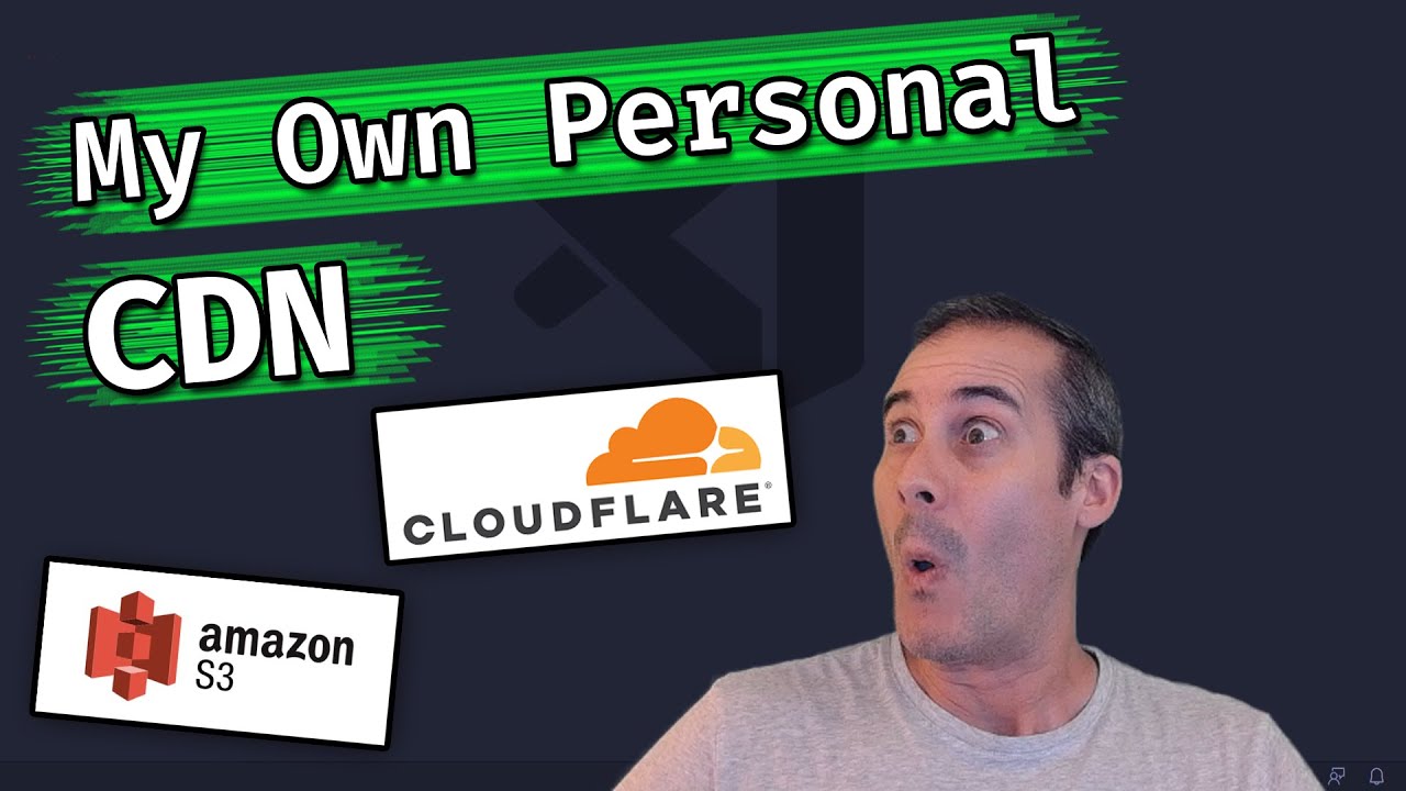 I Set Up MY OWN PERSONAL CDN using AWS S3 and Cloudflare to serve STATIC  FILES 