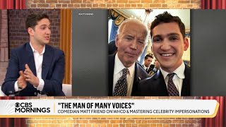 Matt Friend talks political impressions at White House Correspondents' Dinner on CBS Mornings