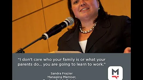 37. Sandra FrazierManaging Member of Tandem PR-Mox...