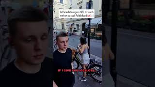 No one in Poland wanted to show me how to cook polish food 😅 #polishfood #poland #challenge #złoty