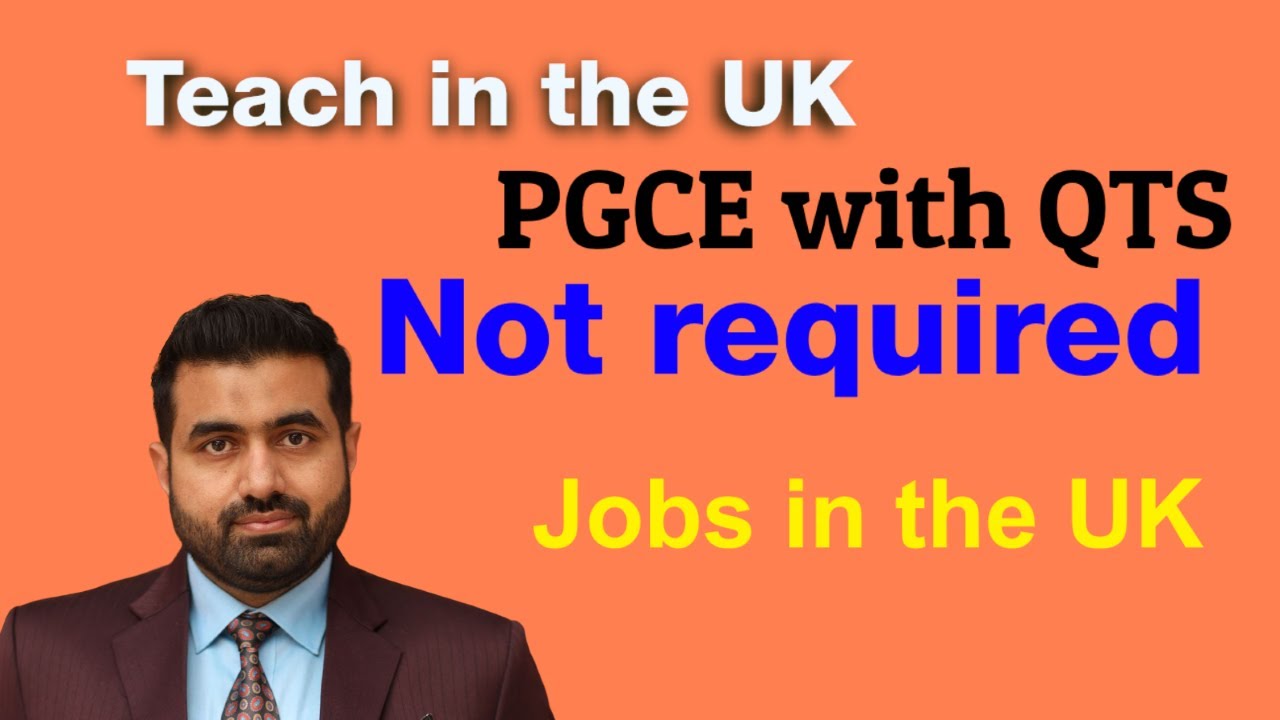 Without PGCE with QTS Teach in the UK| Cover Supervisor - YouTube