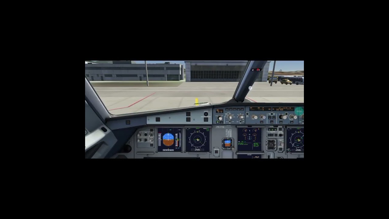 tutorial de como ligar o Airbus a320 