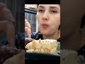 subscribe if you want more 🥰 #oddlysatisfying #mukbang #mukbang