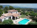 Ref:KnlWlLSnXD4 Peymeinade, cte d'azur - villa d'exception avec piscine, vues sur mer et montagnes. luxury home.