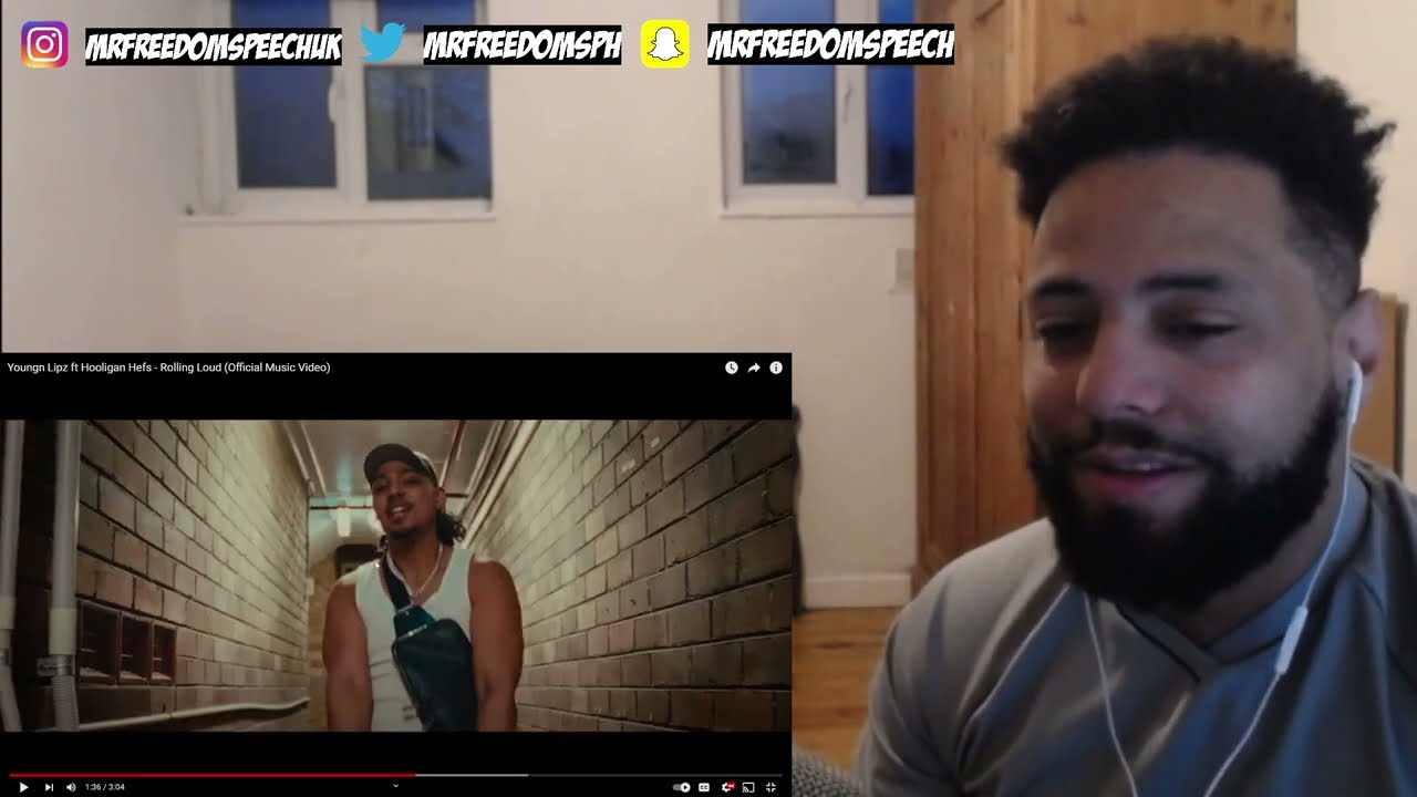 Vocals always hitting different 🔥 *UK🇬🇧REACTION* 🇦🇺  Youngn Lipz ft Hooligan Hefs  -  Rolling  Loud
