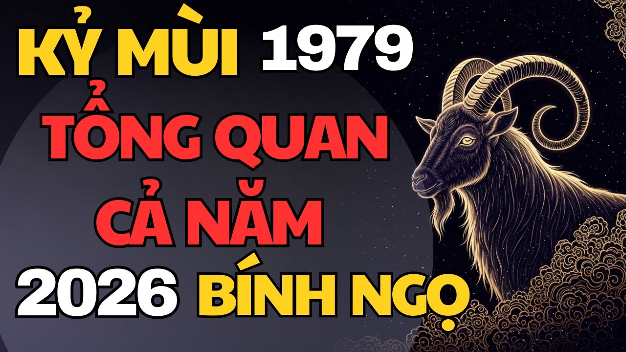 Tử Vi Kỷ Mùi 1979 Năm 2026 (Bính Ngọ): Tổng Quan Vận Trình Cả Năm