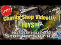LIVE Charity Shop Hunting Video!!!! TOYS in the WILD!!!!