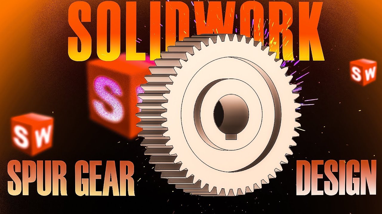 SolidWorks Tutorial Exercise Gear - YouTube