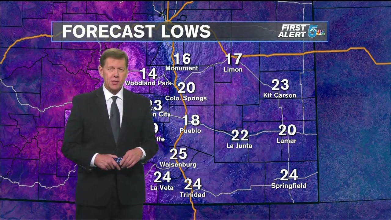 Cooler and breezy Thursday before warm-up Friday - YouTube