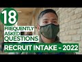 18 frequently asked questions for Recruit Selection | Intake 2022 confusing questions with answers