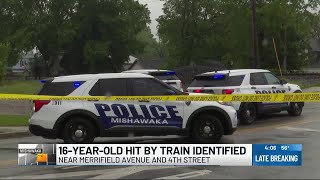 Police identify 16-year-old hit, killed by train in Mishawaka