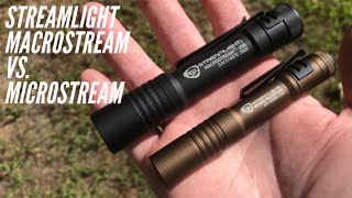Streamlight Macrostream VS. Streamlight Microstream: Every Carry, Work Light Showdown | USB Versions