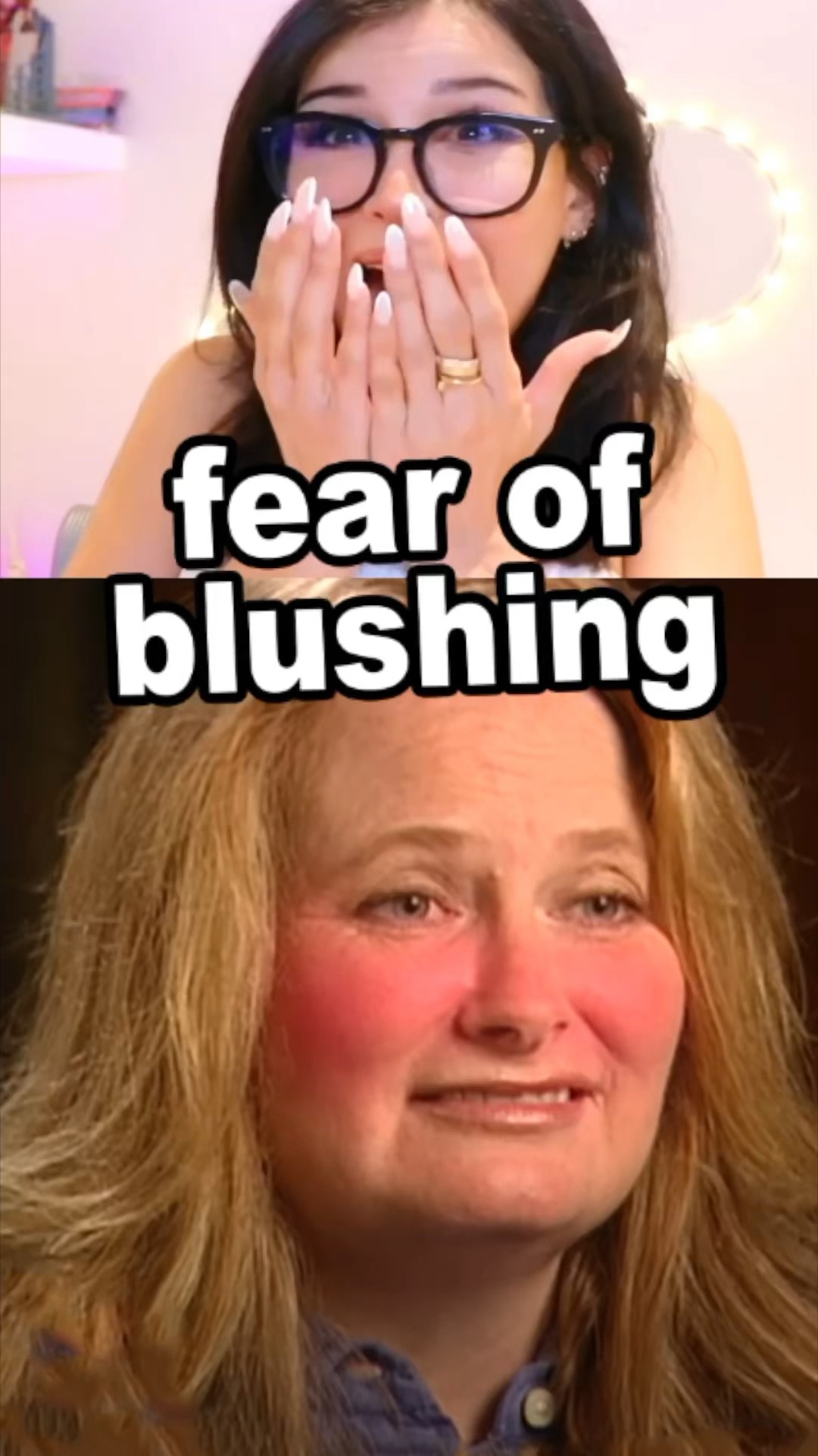 Woman Has A Fear Of... Blushing