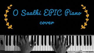 O Saathi | Baaghi 2 | Piano