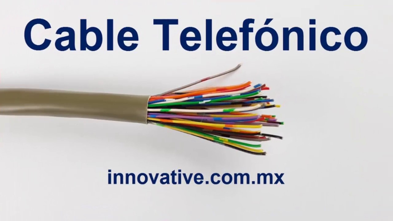 Cable Telefónico 2 Hilos Exterior.