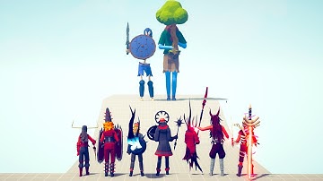 TREE GIANT & SKELETON GIANT vs EVERY FACTION - Totally Accurate Battle Simulator TABS