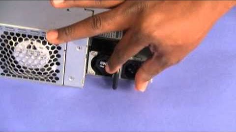 IBM iData Plex Remove Power Supply Unit