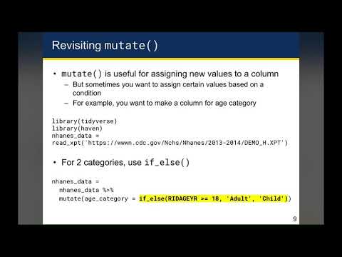 3-4 Tidy Data - Combining mutate() with if_else() and case_when()
