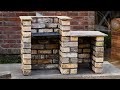 How to build a brick BBQ