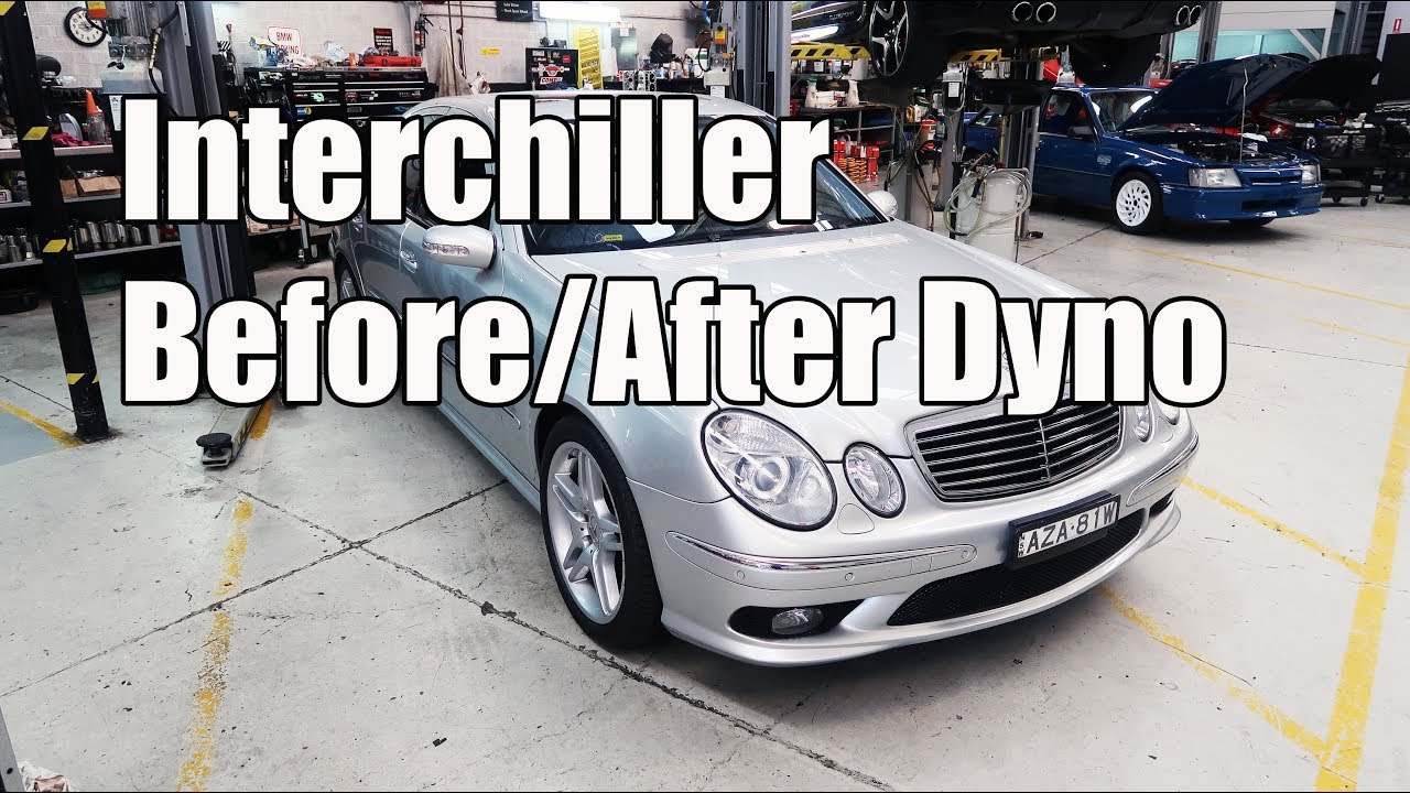 E55 Interchiller Detailed Explanation and Dyno Results YouTube