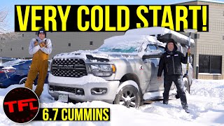 It's the COLDEST Day Of the Year in Colorado: Will My Ram Cummins Diesel Start?