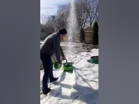 Электролопата Greenworks 40V - YouTube