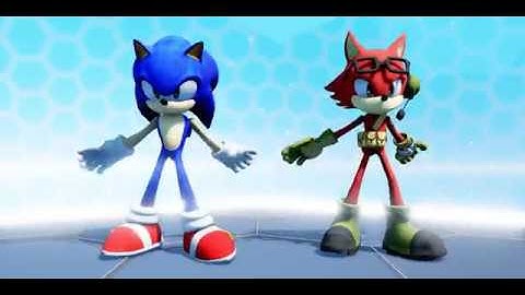 MMD -SONIC-leon on