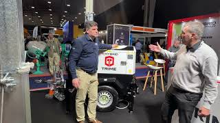 Trime award-winning lighting on the Executive Hire Show Innovation Trail