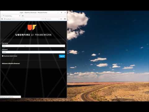 UberFire new navigation demo