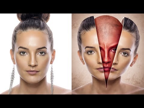 Split Head Photo Manipulation Tutorial