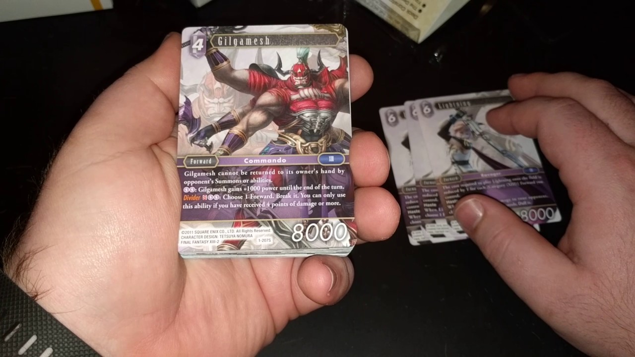 Final Fantasy XIII Starter Set 2018 TCG Trading Card Game