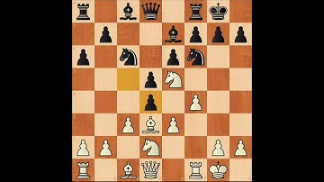 The Stonewall attack chess mate in 16 moves