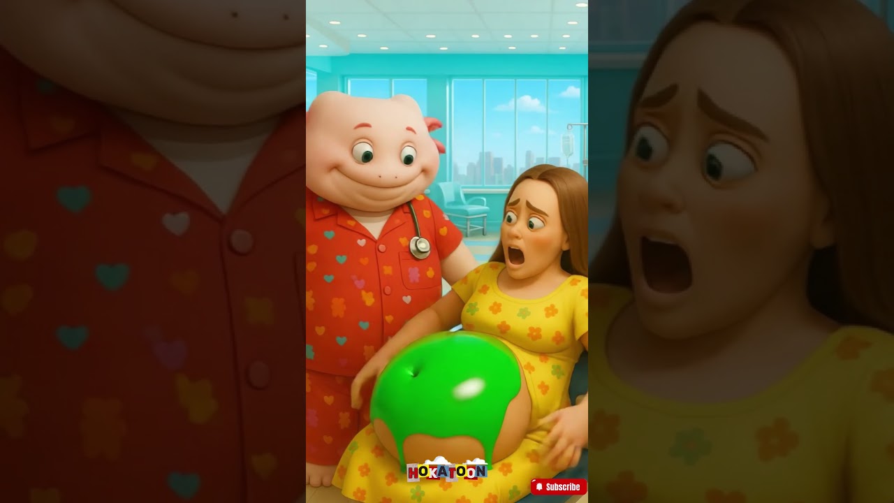 ❤Evolution animal: Olm doctor with pregnant woman in hospital operating room🥰 