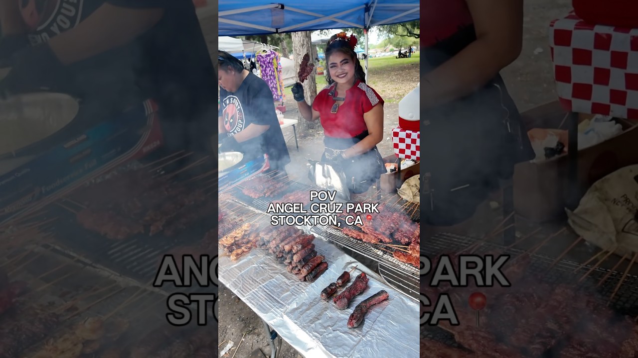 Angel Cruz Park Street Food — Stockton