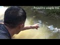 Survival skills : outdoor life meet big fish, daily life catch fish for Survival