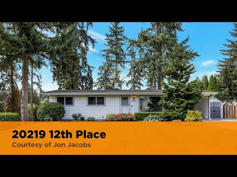 20219 12th Place, Seatac, WA home video tour